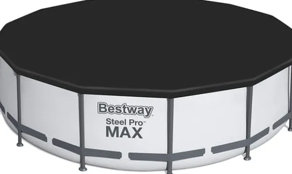 Hot Bestway Steel Pro Max 549x122 cm Rundt Ramme Pool Sæt med Pumpe, Stige & Tilbehør Pooler