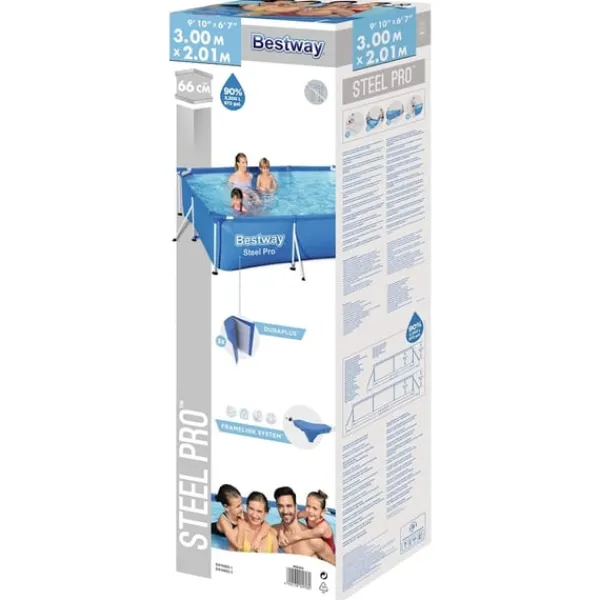 Bestway Pooler^Steel Pro swimmingpool 300x201x66 cm