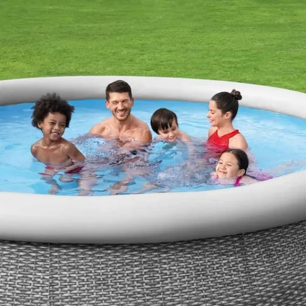 Bestway Pooler^swimmingpoolsæt 366x76 cm rund