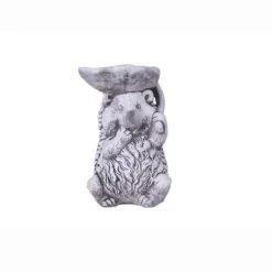 Til Fugle & Småvildt^Beton Haveskulptur Pindsvin med Fuglevander