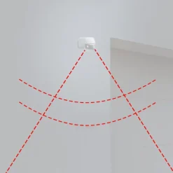 Bevægelsesdetektorer^BEVÆGELSES- OG SKUMØRINGSSENSOR 180° - UDENDØRS - IP44 - HVID - SENSOR 12m