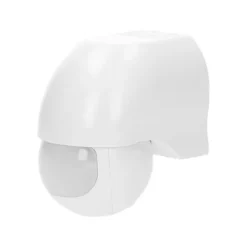 Bevægelsesdetektorer^BEVÆGELSESSENSOR 180 GRADER IP44 1200W HVID - ON-CR-204/W