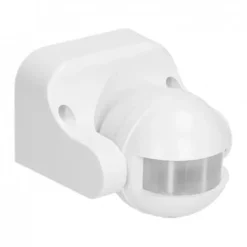 Bevægelsesdetektorer^BEVÆGELSESSENSOR 180° IP44 1200W HVID - ON-CR-201/W