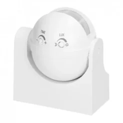 Bevægelsesdetektorer^BEVÆGELSESSENSOR 180° IP44 1200W HVID - ON-CR-201/W