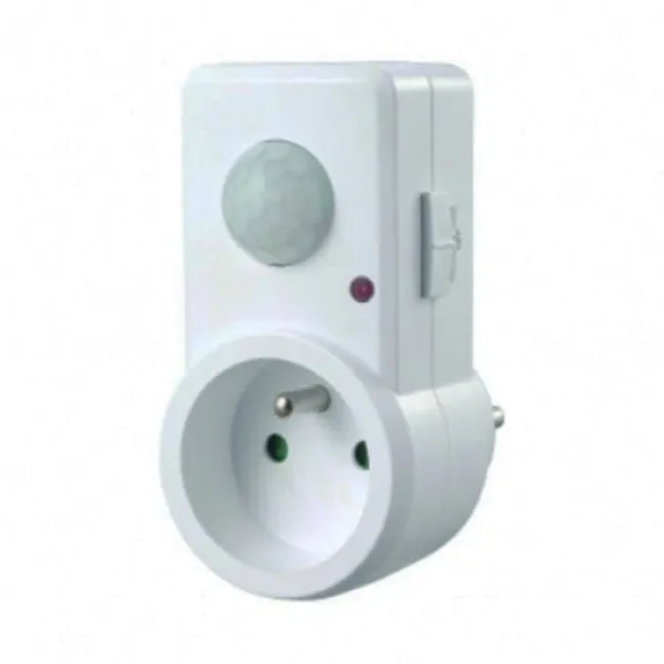 Sale Bevægelsessensor hvid 300W 120 grader 9mb PIR CP-10B Eco Light EC20343 Bevægelsesdetektorer