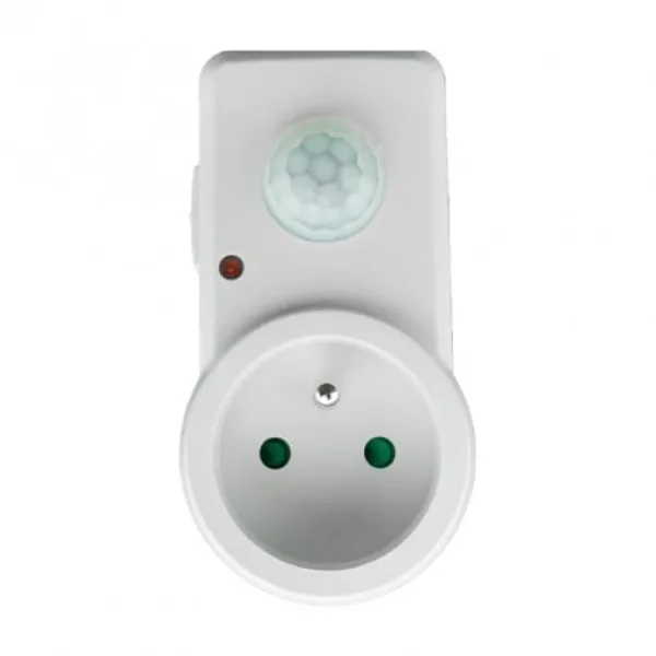 Sale Bevægelsessensor hvid 300W 120 grader 9mb PIR CP-10B Eco Light EC20343 Bevægelsesdetektorer