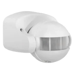 Bevægelsesdetektorer^Bevægelsessensor hvid 1000w 180° IP44 PIR ALER JQ-30-W Kanlux 460