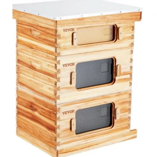 Outlet Bikube, 30-ramme Langstroth startpakke, 56,2x46,2x76 cm, fyrretræ Til Fugle & Småvildt