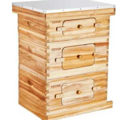 Outlet Bikube, 30-ramme Langstroth startpakke, 56,2x46,2x76 cm, fyrretræ Til Fugle & Småvildt