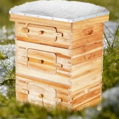 Outlet Bikube, 30-ramme Langstroth startpakke, 56,2x46,2x76 cm, fyrretræ Til Fugle & Småvildt