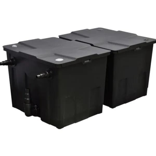 New Bio-damfilter 12.000 l/t - Effektiv vandrensning til din havedam | Størrelse: Op til 60.000 l Springvand & Damme