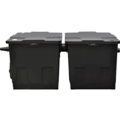 New Bio-damfilter 12.000 l/t - Effektiv vandrensning til din havedam | Størrelse: Op til 60.000 l Springvand & Damme