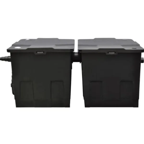 New Bio-damfilter 12.000 l/t - Effektiv vandrensning til din havedam | Størrelse: Op til 60.000 l Springvand & Damme