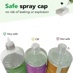 Hot Bioethanol CL100 (24X 1 liter) - 100 % ren bioethanol - Lugtfri - Hollandsk oprindelse - Miljøvenligt brændstof Tilbehør Til Brændeovne & Pejse
