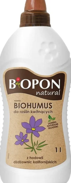 Sale BIOHUMUS. -- TIL BLOMSTRENDE PLANTER VÆSKE 1L - BR BIO-1903 Gødningsmidler