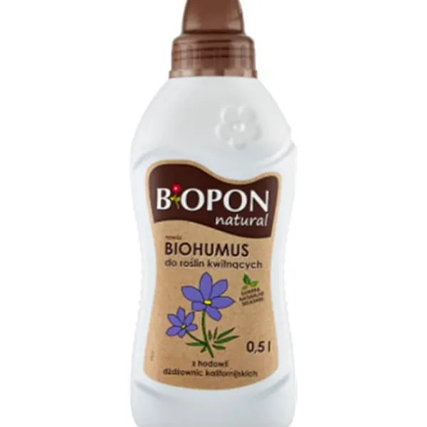 Outlet BIOHUMUS - TIL BLOMSTRENDE PLANTER 0,5L - BR BIO-1898 Gødningsmidler