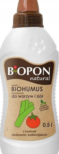 BIOHUMUS - TIL GRØNTSAGER OG URTER 0,5L - BR BIO-1901 Gødningsmidler