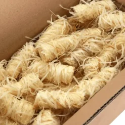 Tilbehør Til Brændeovne & Pejse^BIO-optændingsruller 20 kg - Hurtig og nem optænding til grill og bål | Farve: Natur | Størrelse: 20 kg