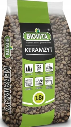 Clearance BIOVITA GARDENING EXPANDED GRAPE ideel til dræning 8-16MM 18L Jord & Sand