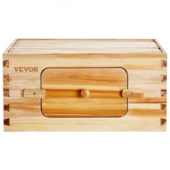 Til Fugle & Småvildt^Bistartersæt, Dybt kasse, 50.3x41.4x24.5 cm, Transparent, Træ