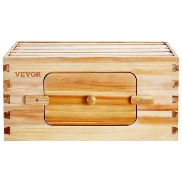 Til Fugle & Småvildt^Bistartersæt, Dybt kasse, 50.3x41.4x24.5 cm, Transparent, Træ