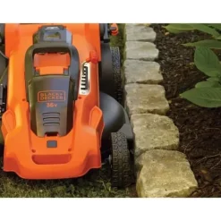 New BLACK & DECKER Autosense batteridriven gräsklippare 48cm 36V 2x2 Ah Havemaskiner