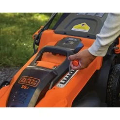 New BLACK & DECKER Autosense batteridriven gräsklippare 48cm 36V 2x2 Ah Havemaskiner