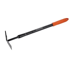 Black+Decker Haveværktøj^Teleskopisk Kultivator med Hakke: Justerbar Haveværktøj