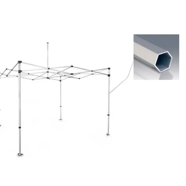 Online Blanc 3x3 stålramme (i en taske med hjul) Telte & Lysthuse