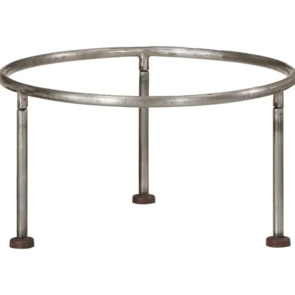 Sale Bålfad i jern 55x55x38 cm - Stabilt og transportabelt | Farve: Sort Pejse