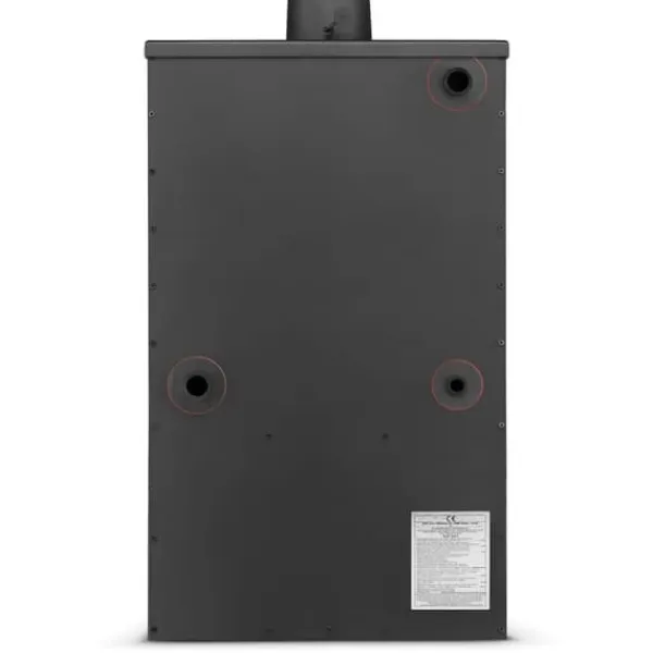 Online BLIST B2E Højtydende brændeovn med vandmantel, 15 kW, til centralvarmesystemer Brændeovne