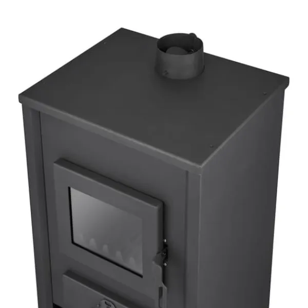 Online BLIST B2E Højtydende brændeovn med vandmantel, 15 kW, til centralvarmesystemer Brændeovne