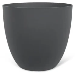 Clearance Blomkruka - TRÄDGÅRD ID - Phoenix antracit - 48 x 42 cm - 100 % återvunnen och återvinningsbar - Frost- och UV-beständig - För utomhusbruk Krukker & Plantebeholdere