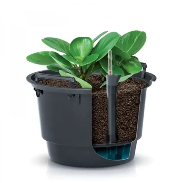 Discount BLOMSTERPOTTEINDSATS - SORT 8L - PP-IWKO280 Krukker & Plantebeholdere