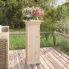Plantestativer^Blomsterstander i massivt fyrretræ - Stilfuldt design | Størrelse: 40x40x90 cm