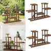 Hot Blomsterstativ 110x25x73 cm massivt fyrretræ - Blomsterstativ - Blomsterstativer - Home & Living Plantestativer
