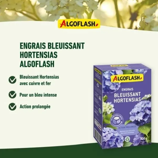 Gødningsmidler^Blue Hydensias Gödselmedel - Algoflash Naturasol Naturasol - Utökad åtgärd 800g