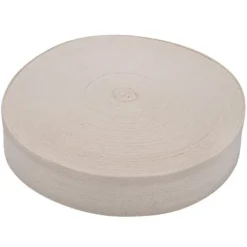 Haveduge^bomuldstræbåndsbånd til binding, podning, bonsai-haveredskab (4 cm, hvid)