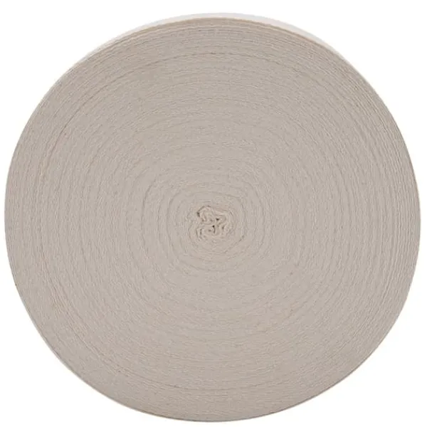 Haveduge^bomuldstræbåndsbånd til binding, podning, bonsai-haveredskab (4 cm, hvid)