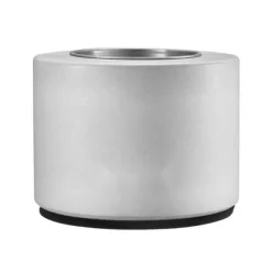 Pejse^Bordplade Fire Pit, Beton Pejs Cylinder, Indendørs/Udendørs, Holdbar, Stilfuld Design, Perfekt til Patio