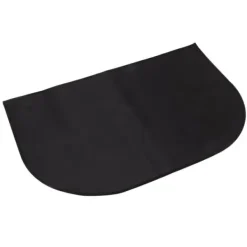 Brandtæppe^Brandsikkert halvrundt tæppe i glasfiber - dobbeltlag, skridsikkert, gulvbeskyttelse - 19,7 x 31,5"
