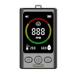 Best Bærbar kuliltealarm med elektrokemisk sensor til hjemmet, køkkenet og kontoret Røg- & Kulmonoxiddetektorer