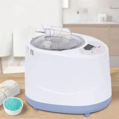 Sauna^Bærbar sauna-damper - Dampgenerator - 3 L Kapacitet - 1000 W - Fjernbetjening - ABS/PP & Rustfrit Stål - Til Hjemmespa & Detox