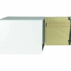 Postkasser & Brevindkast^Brevkasse Burg-Wachter 36,5 x 28 x 31 cm Hvid Plastik