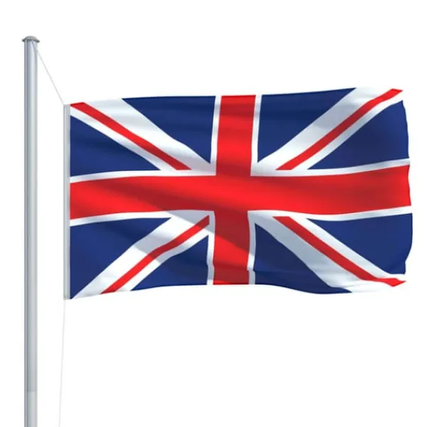 Flag & Vindposer^Britisk flag 90x150 cm - Storbritanniens Flag - Britisk Flag - Home & Living