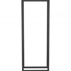 Tilbehør Til Brændeovne & Pejse^Brændekurve - Living brændestativ 50x28x132 cm stål matsort