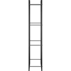 Tilbehør Til Brændeovne & Pejse^Brændekurve - Living brændestativ 50x28x132 cm stål matsort