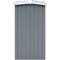 Tilbehør Til Brændeovne & Pejse^Brændekurve – tilbehør - Living brændeskur til haven galvaniseret stål 330 x 92 x 153 cm grå