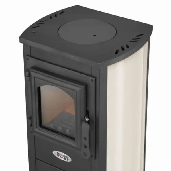 Viking Choice Brændeovne^Brændeovn - stål - fritstående - 8,5 KW - støbejern