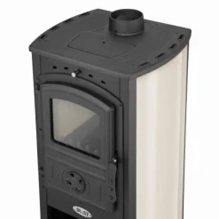 Viking Choice Brændeovne^Brændeovn med kogeplade - 10 kW effekt - lav vedligeholdelse - op til 100 m²